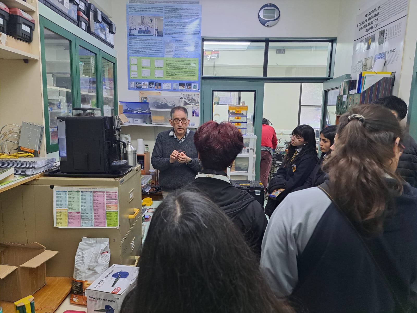 Experiencia en la Facultad de Geofísica de la UDEC